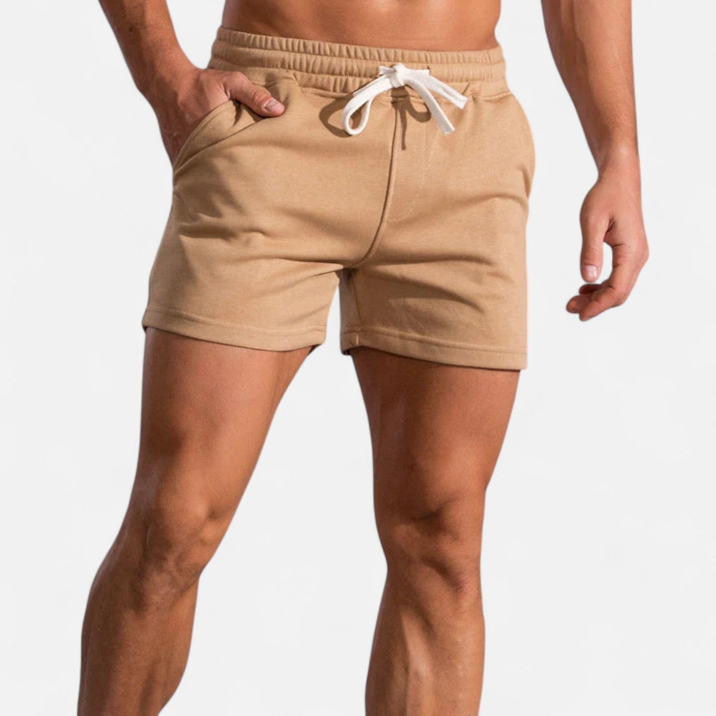 Herren Sommer Shorts mit Elastischem Bund