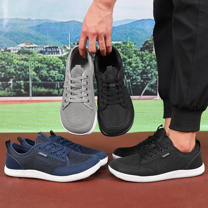 Herren Barfußschuhe aus atmungsaktivem Mesh mit minimalistischer Sohle, ideal für Outdoor-Aktivitäten. Leicht und flexibel 1