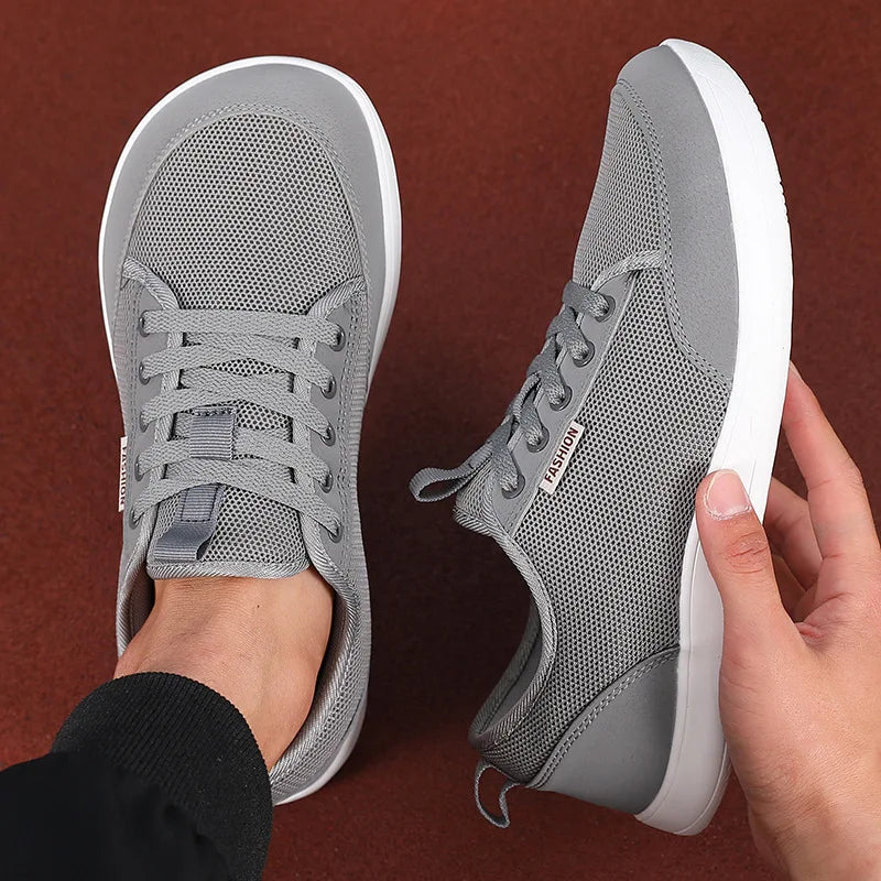 Herren Barfußschuhe aus atmungsaktivem Mesh mit minimalistischer Sohle, ideal für Outdoor-Aktivitäten. Leicht und flexibel 4