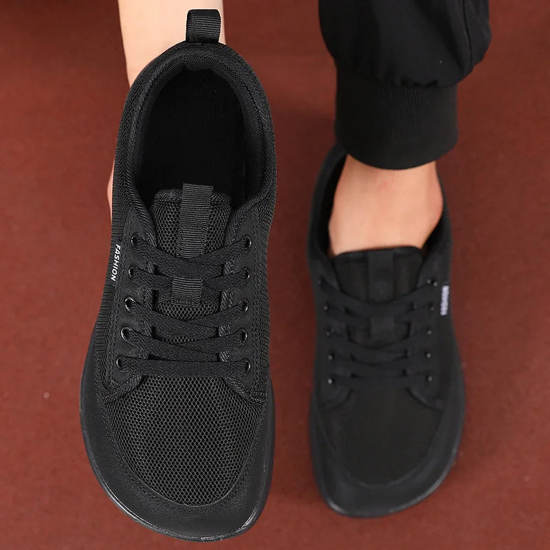 Herren Barfußschuhe aus atmungsaktivem Mesh mit minimalistischer Sohle, ideal für Outdoor-Aktivitäten. Leicht und flexibel 5