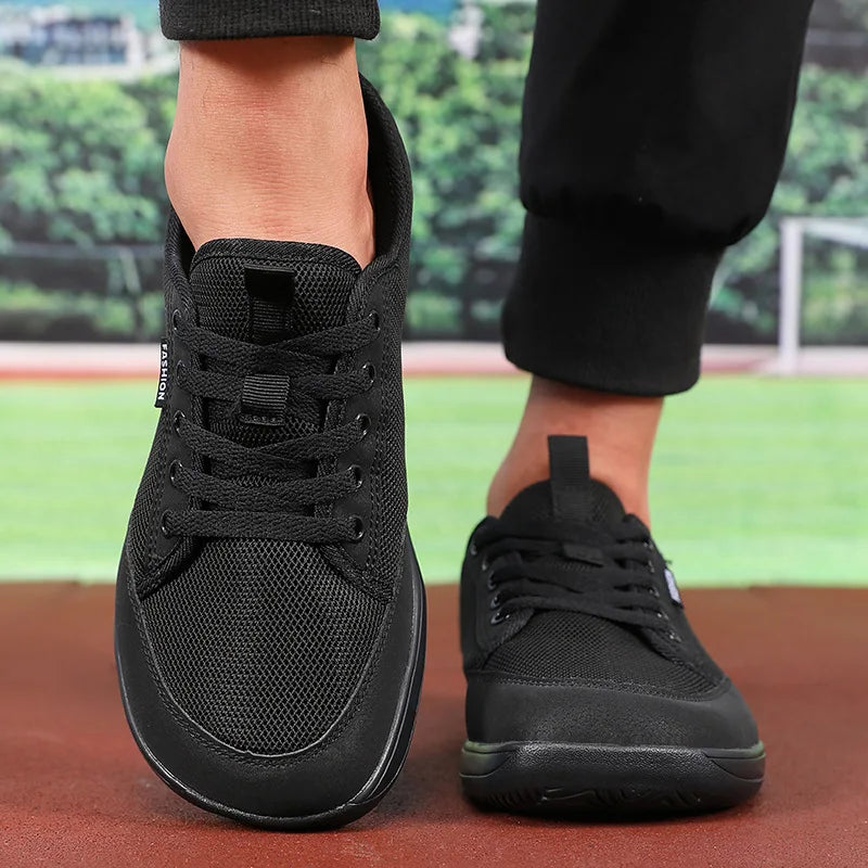 Herren Barfußschuhe aus atmungsaktivem Mesh mit minimalistischer Sohle, ideal für Outdoor-Aktivitäten. Leicht und flexibel 6
