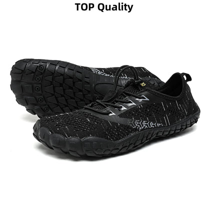 Herren Barfussschuhe mit weitem Zehenbereich und atmungsaktiver Sohle bieten optimalen Tragekomfort und Bewegungsfreiheit. Ideal 7