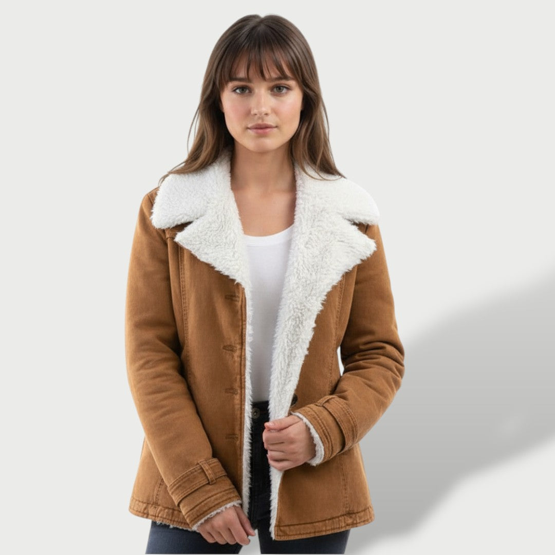 Isabel | Eleganter Wintermantel für Damen lang 0