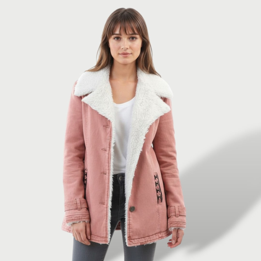 Isabel | Eleganter Wintermantel für Damen lang 4