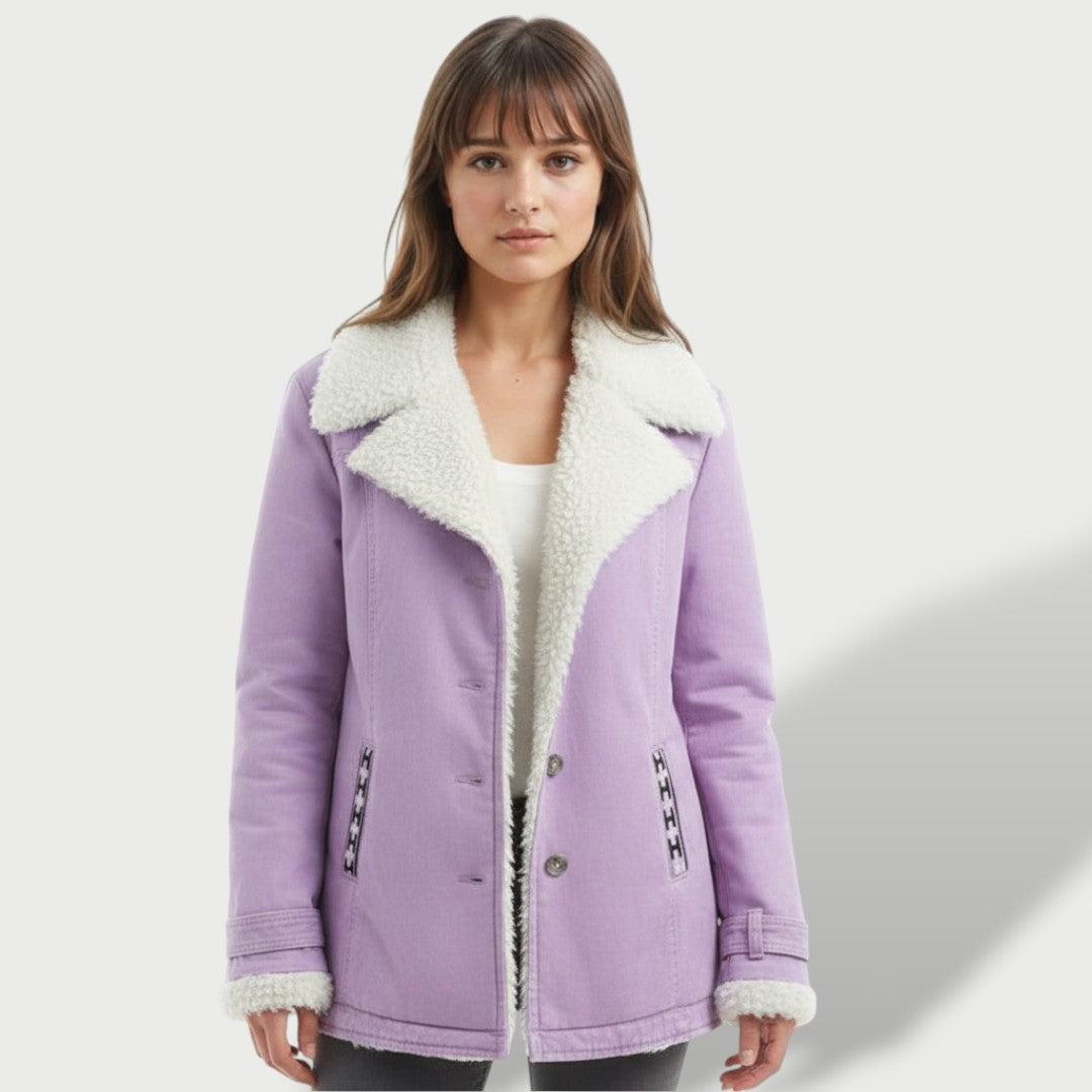 Isabel | Eleganter Wintermantel für Damen lang 5