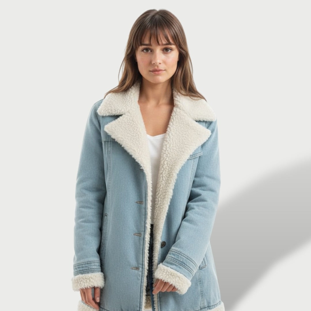 Isabel | Eleganter Wintermantel für Damen lang 6