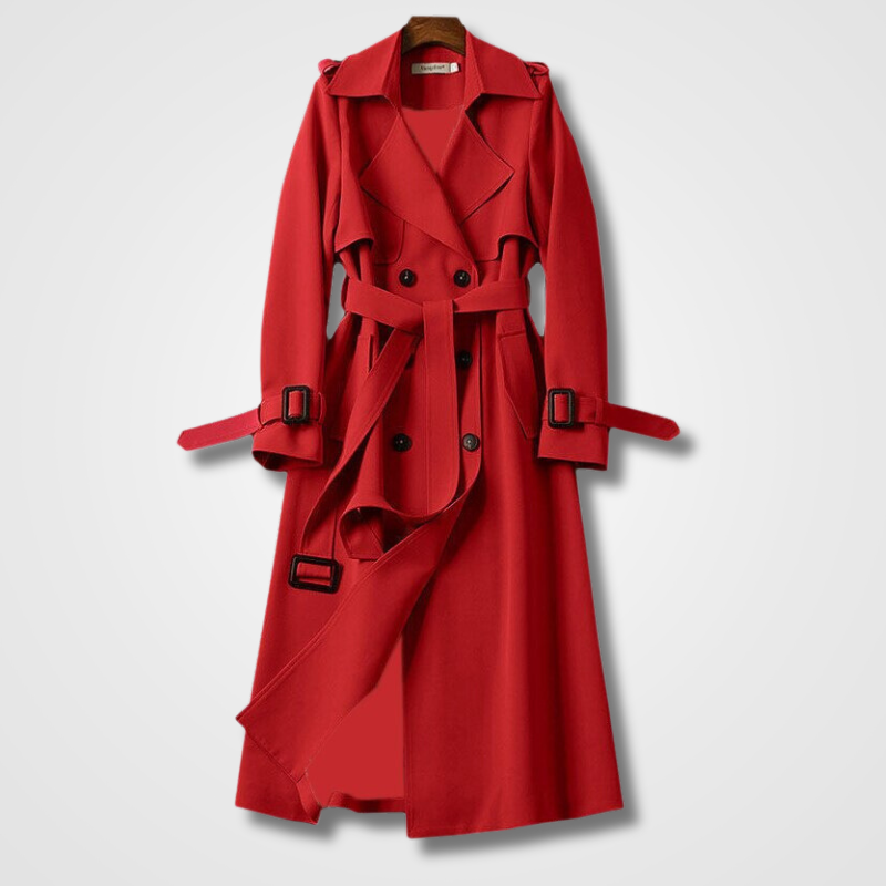 Isabelle Trenchcoat Klassisch – Eleganter Taillierter Damenmantel