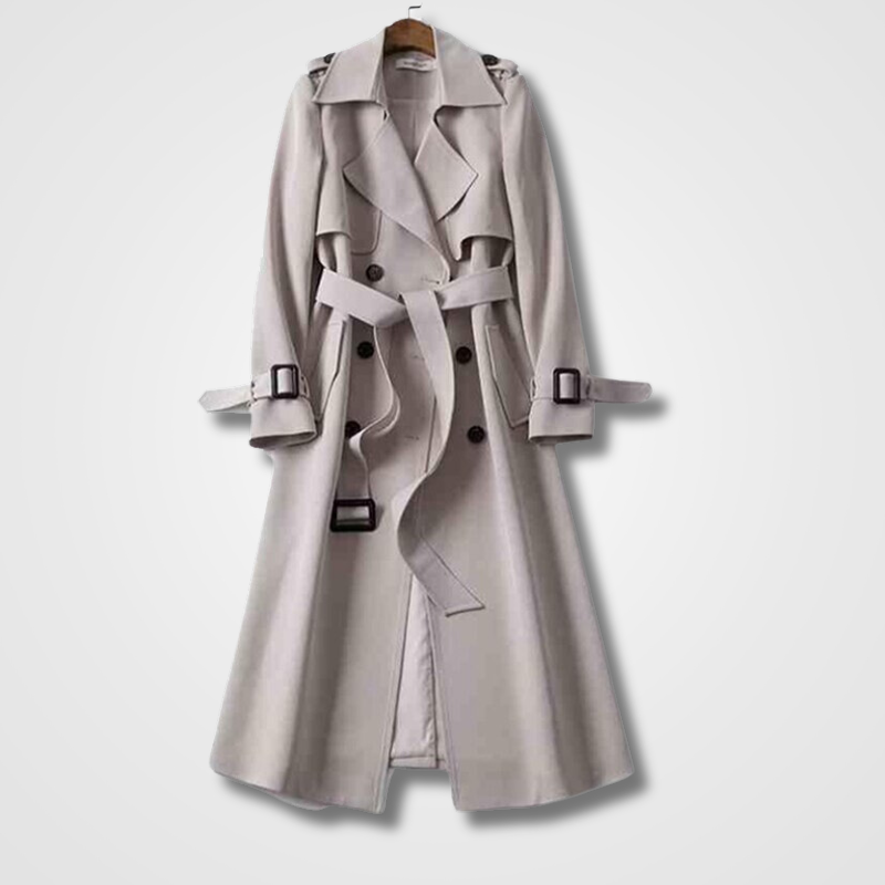 Isabelle Trenchcoat Klassisch – Eleganter Taillierter Damenmantel