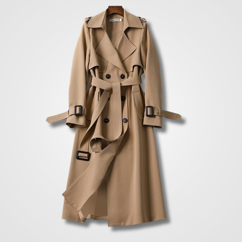 Isabelle Trenchcoat Klassisch – Eleganter Taillierter Damenmantel