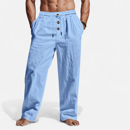 Leinenhose für Herren – Atmungsaktiver Sommerstil