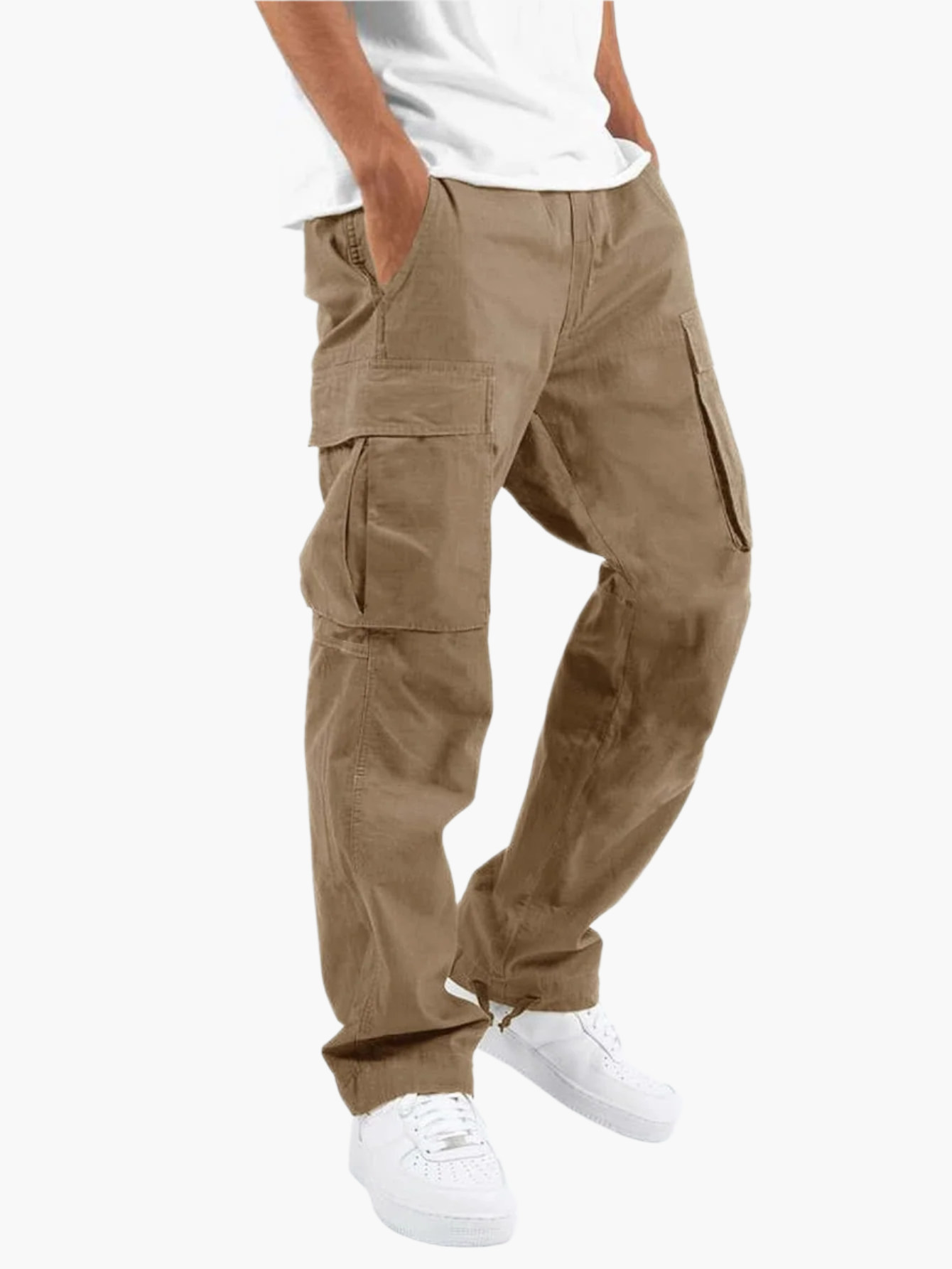 Leon | Lässige Cargo-Hose für Herren mit Taschen 2