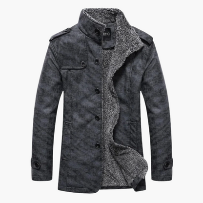 Leon | Modische Winterjacke für Herren mit Fleecefutter 0