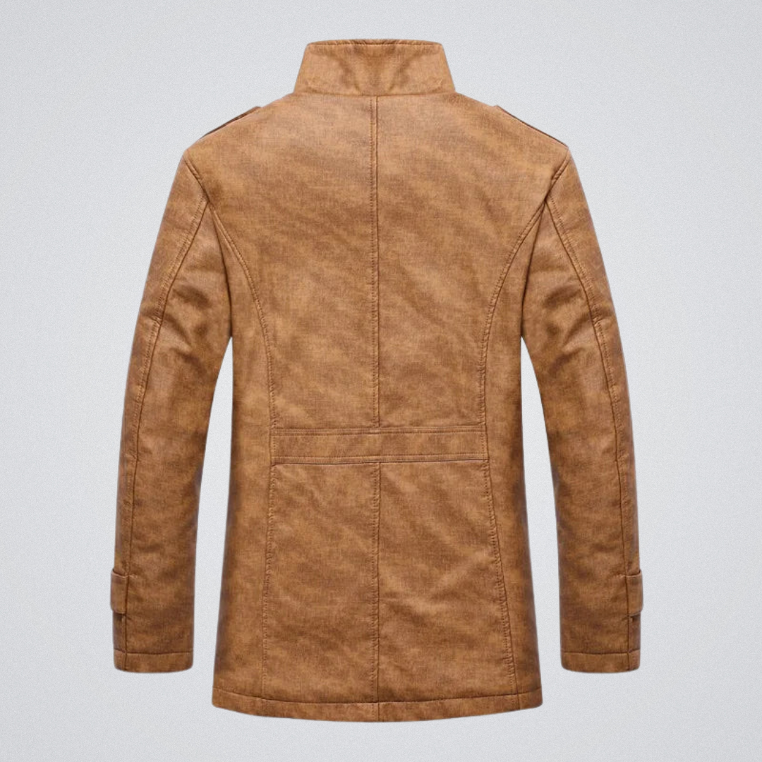 Leon | Modische Winterjacke für Herren mit Fleecefutter 2