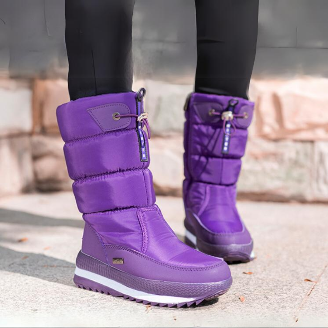 Lina Warme Winterstiefel Damen
