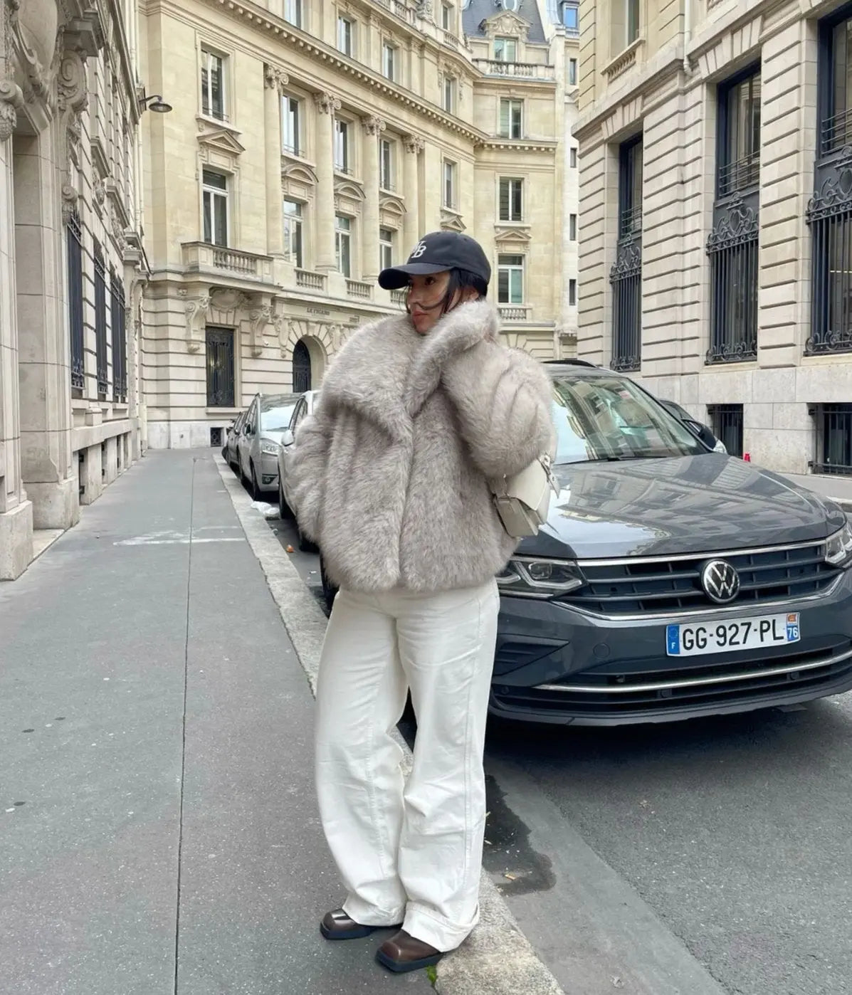 Macy | Stilvolle Kunstfell-Jacke für Damen winter 8