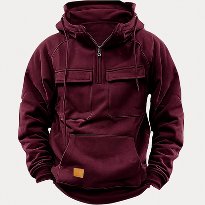 Nova | Herren Hoodie Reißverschluss urban modern