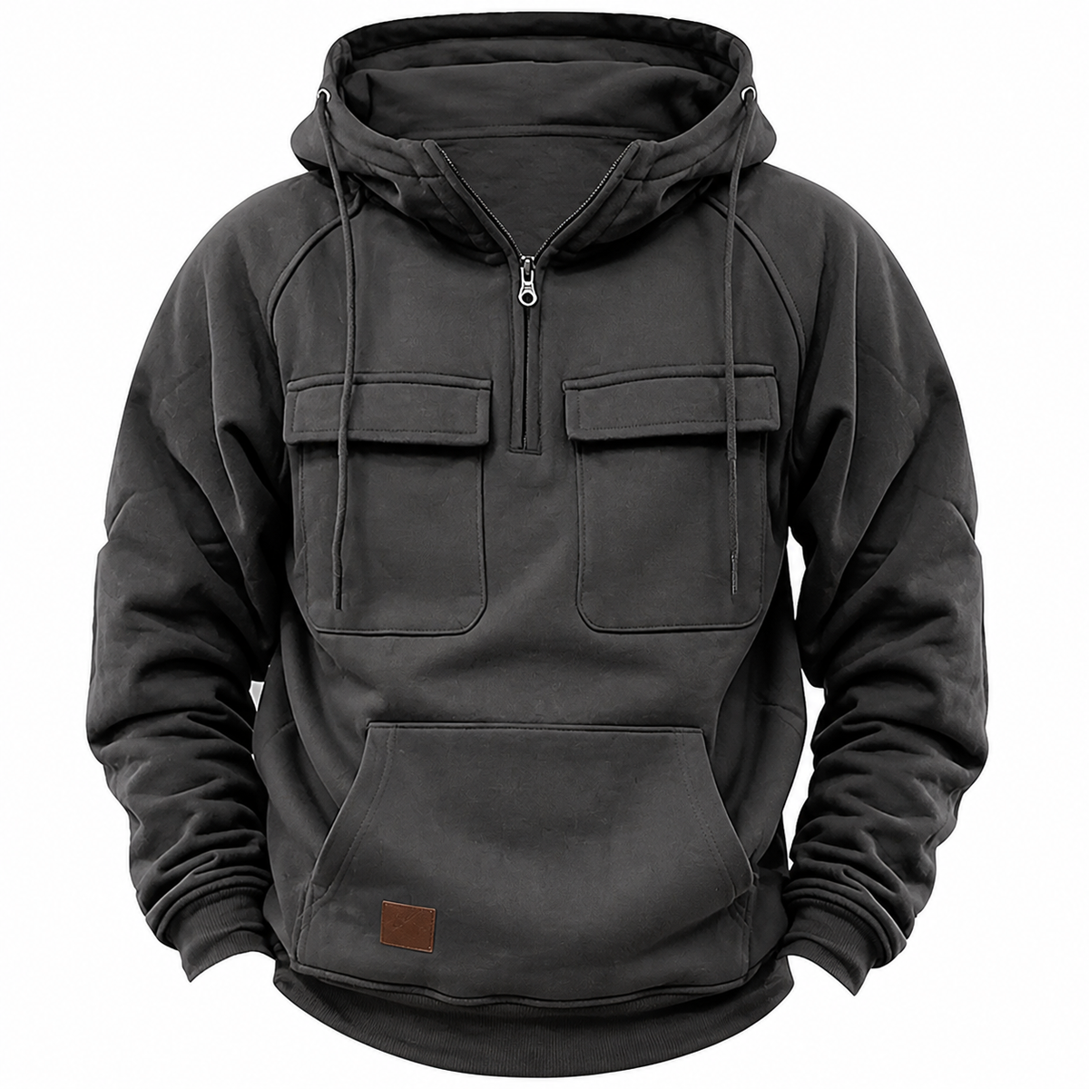Nova | Herren Hoodie Reißverschluss urban modern