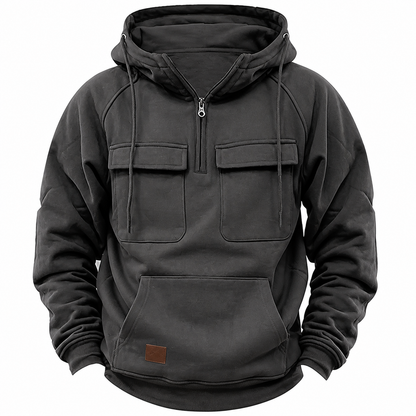 Nova | Herren Hoodie Reißverschluss urban modern