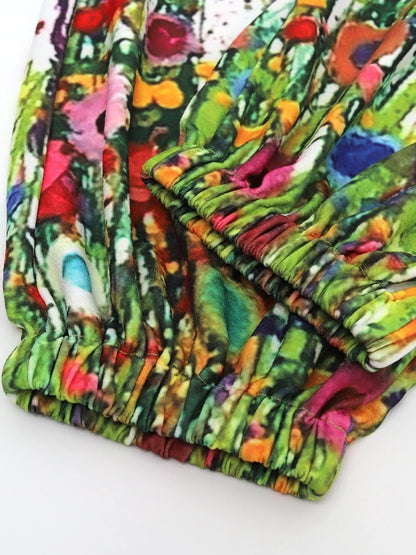 Sandra | Boho Damen Jumpsuit mit Print