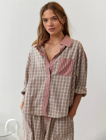 Sara | Elegantes Pyjama-Set für Damen weich 2