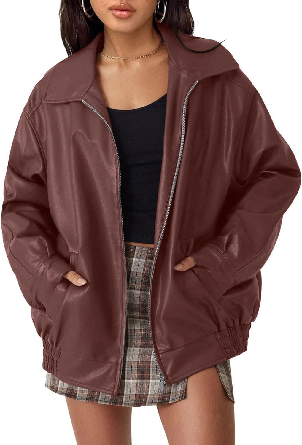 Sophia | Modische Oversized Jacke für Damen