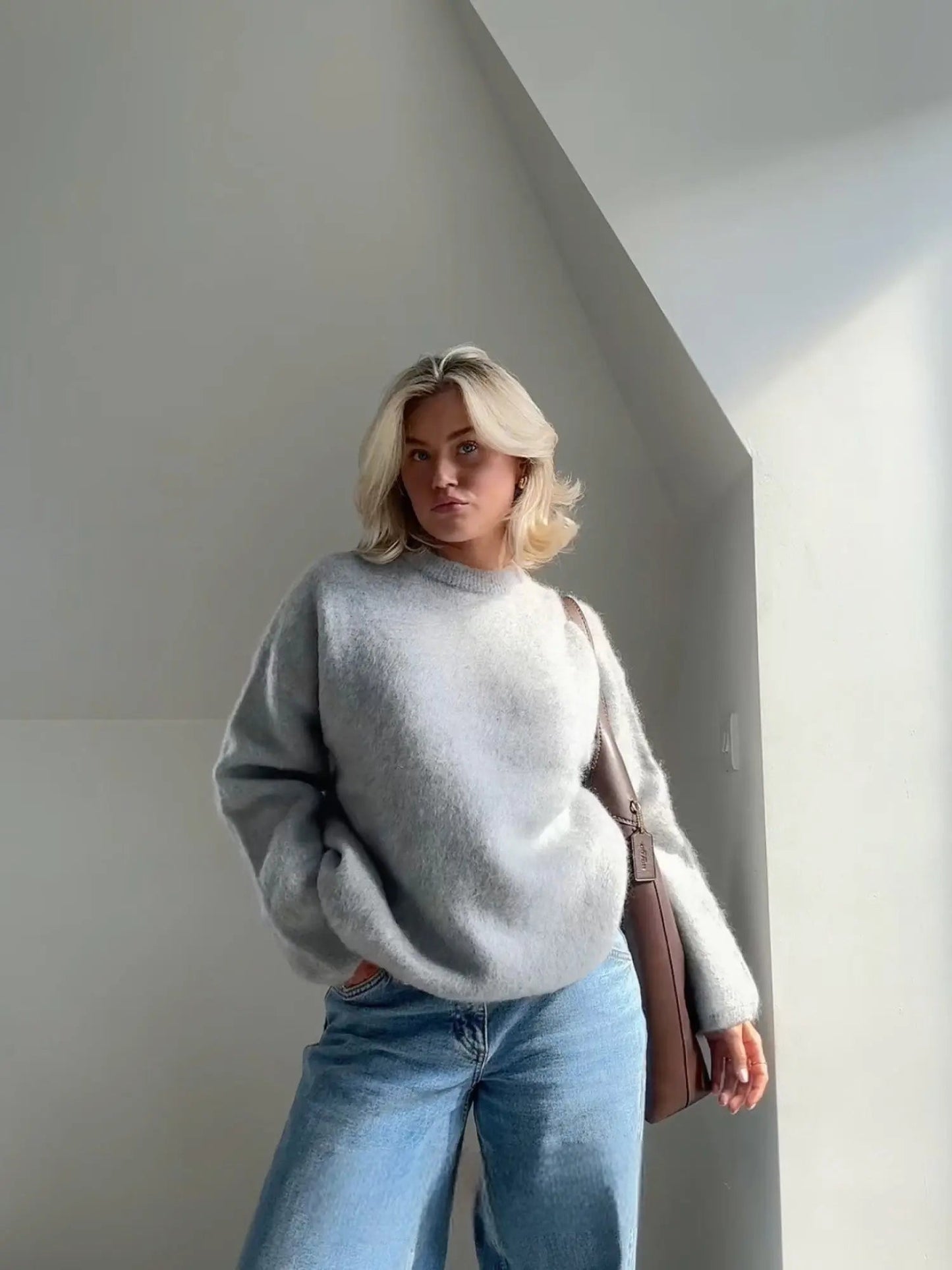 Sophie | Eleganter Mohair-Pullover für Damen leicht 1