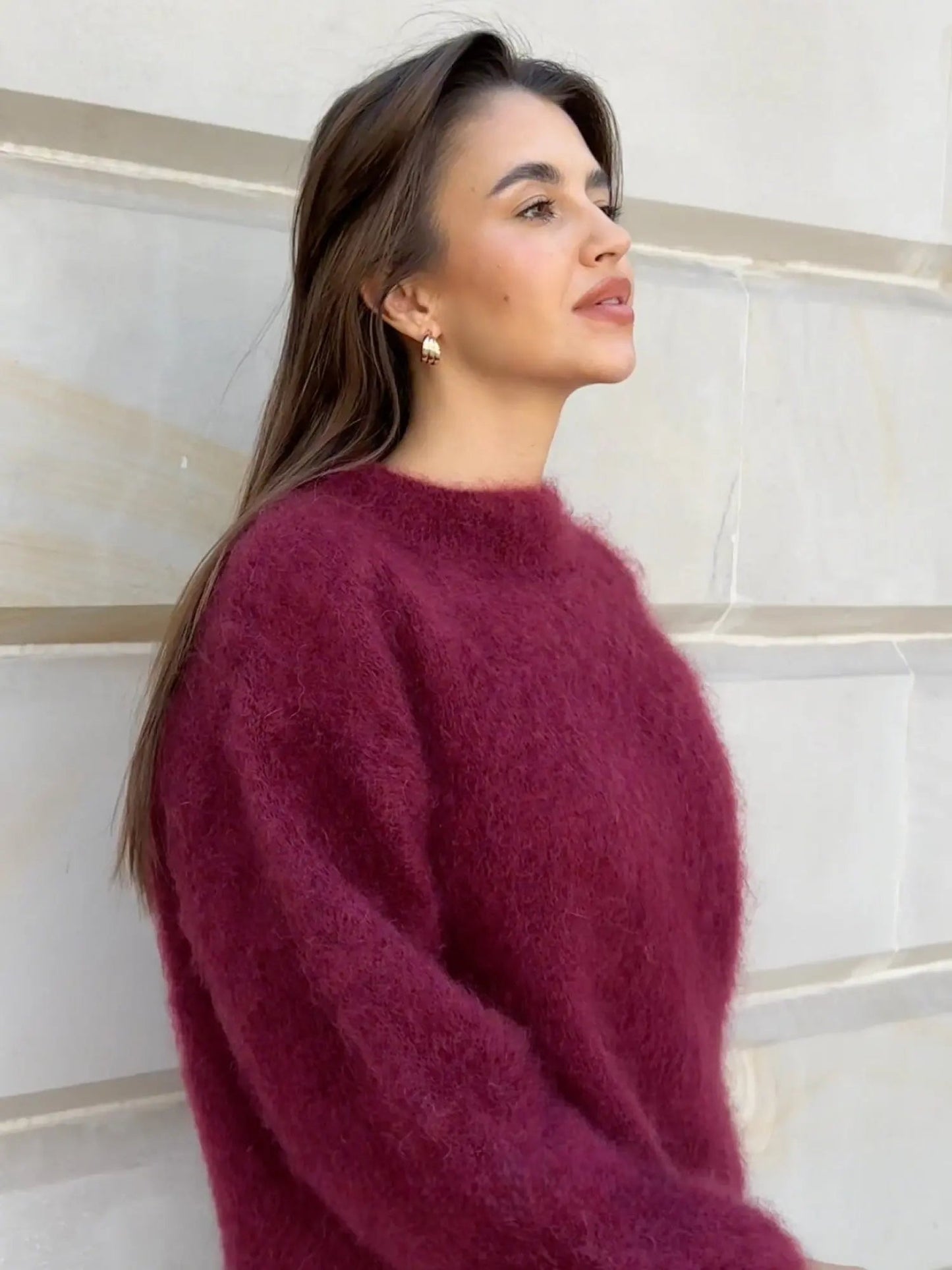 Sophie | Eleganter Mohair-Pullover für Damen leicht 3