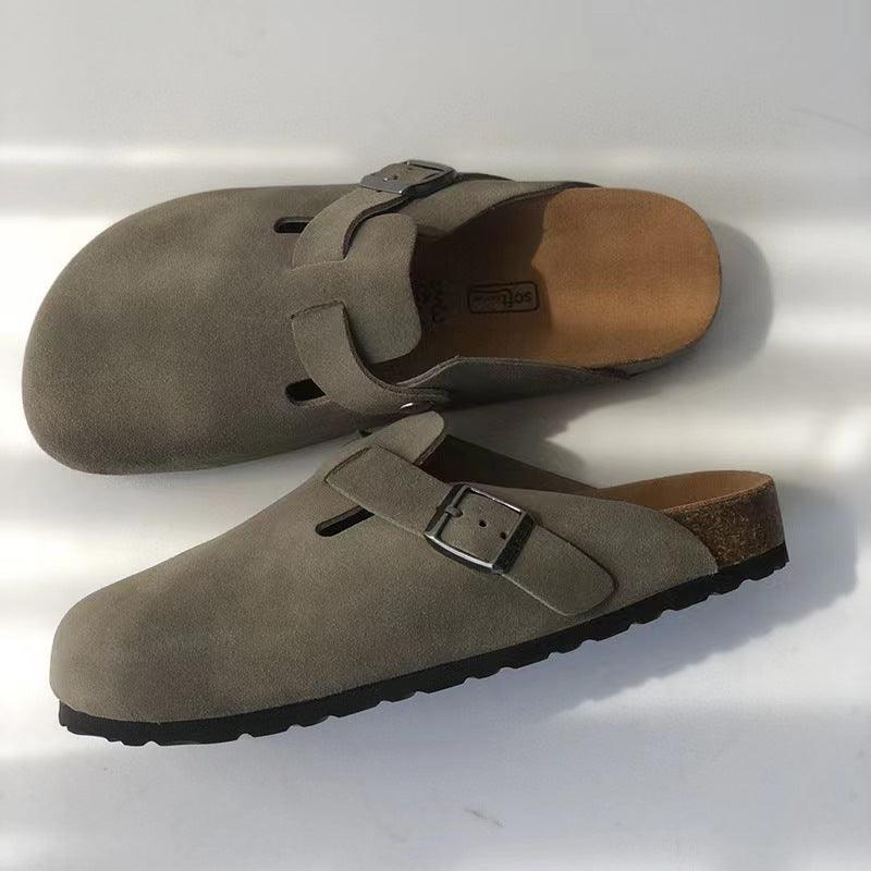 Unisex Leder Sandalen – Stilvolle und Bequeme Fußbekleidung