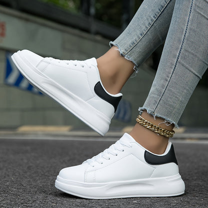 Zania | Bequeme Orthopädische Sneakers für Damen weiß 1
