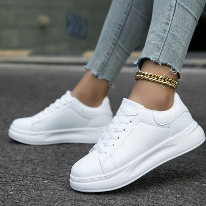 Zania | Bequeme Orthopädische Sneakers für Damen weiß 2