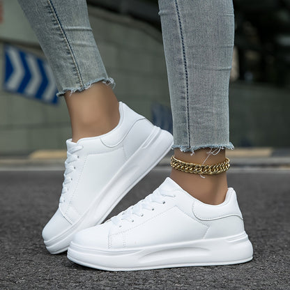 Zania | Bequeme Orthopädische Sneakers für Damen weiß 8