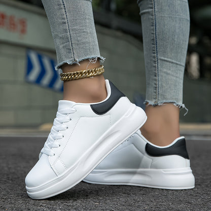 Zania | Bequeme Orthopädische Sneakers für Damen weiß 9