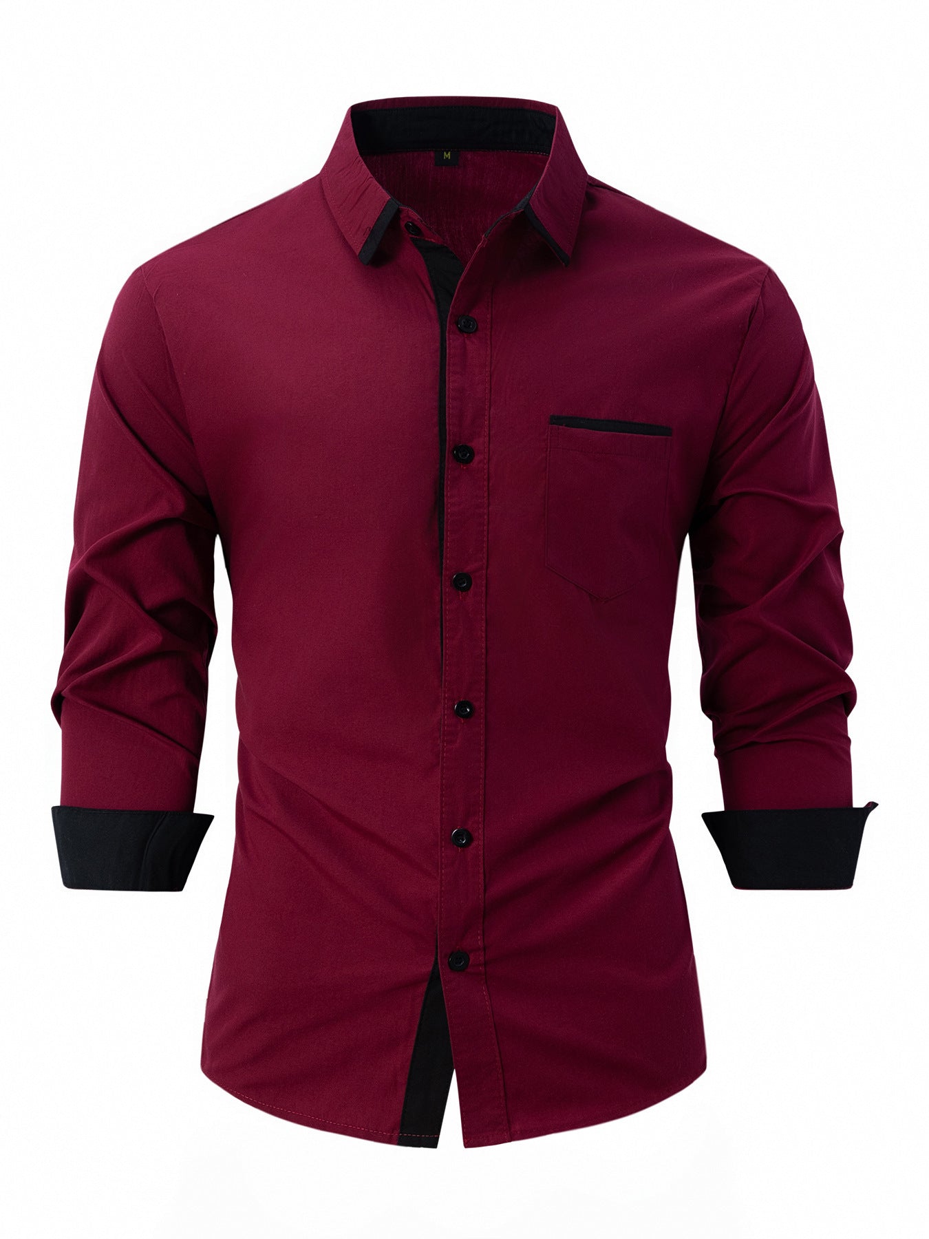 Elian | Elegantes Hemd mit Kontrastdetails für Herren