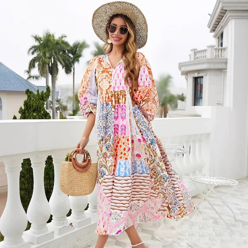 Alina | Bohemian Kleid für sonnige Sommertage