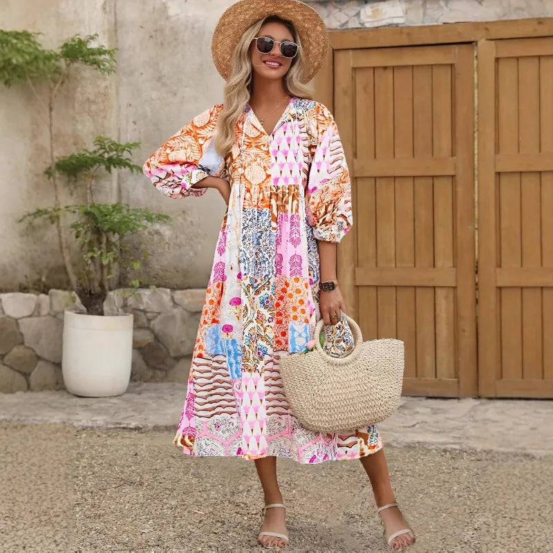 Alina | Bohemian Kleid für sonnige Sommertage