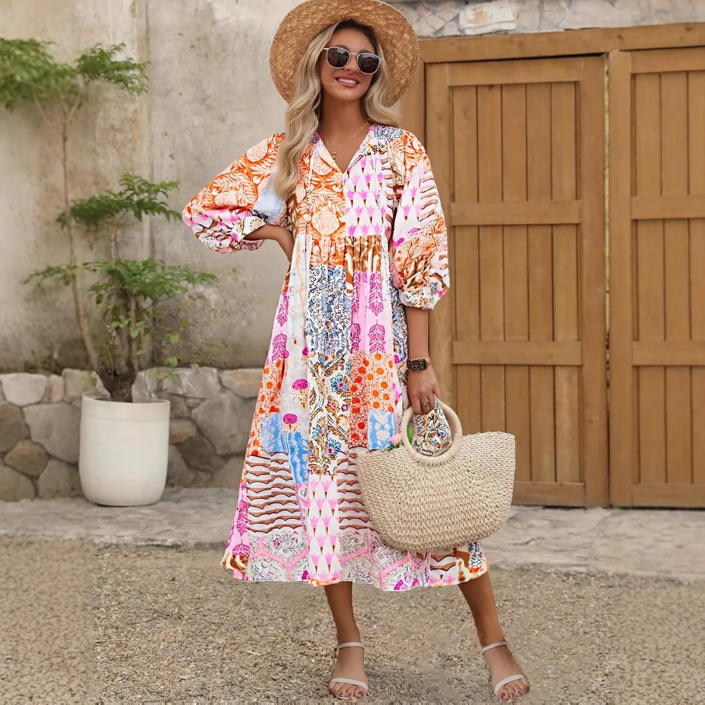 Alina | Bohemian Kleid für sonnige Sommertage