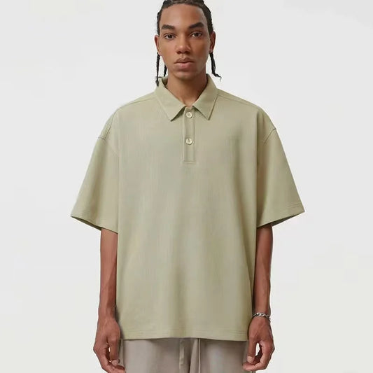 Aurel | Oversized Unisex Poloshirt mit markanter Silhouette