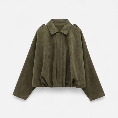 Avira | Lässige Oversized Jacke im modernen Vintage Look für Damen