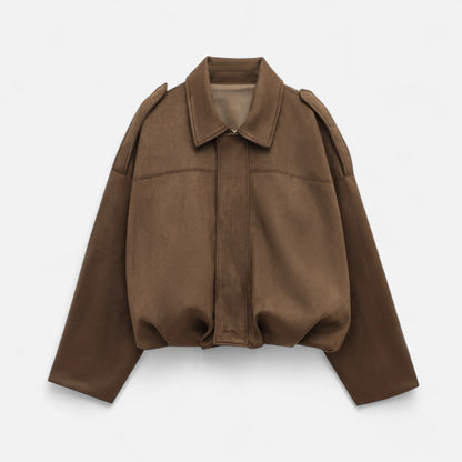 Avira | Lässige Oversized Jacke im modernen Vintage Look für Damen