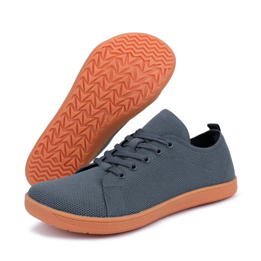 Herren und Damen Barfußschuhe aus atmungsaktivem Mesh mit Zero-Drop-Sohle für ein natürliches Geherlebnis. Ideal 0