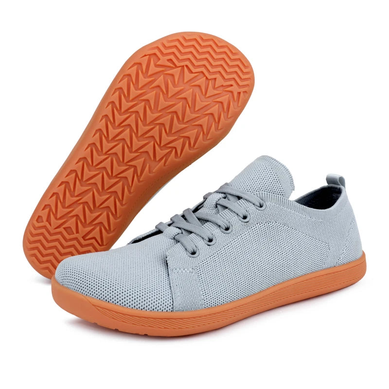 Herren und Damen Barfußschuhe aus atmungsaktivem Mesh mit Zero-Drop-Sohle für ein natürliches Geherlebnis. Ideal 4