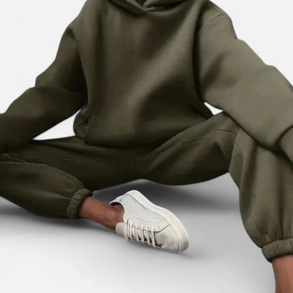 Calira | Modernes Freizeit Set mit Hoodie und Jogginghose Damen