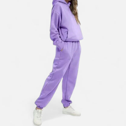 Calira | Modernes Freizeit Set mit Hoodie und Jogginghose Damen