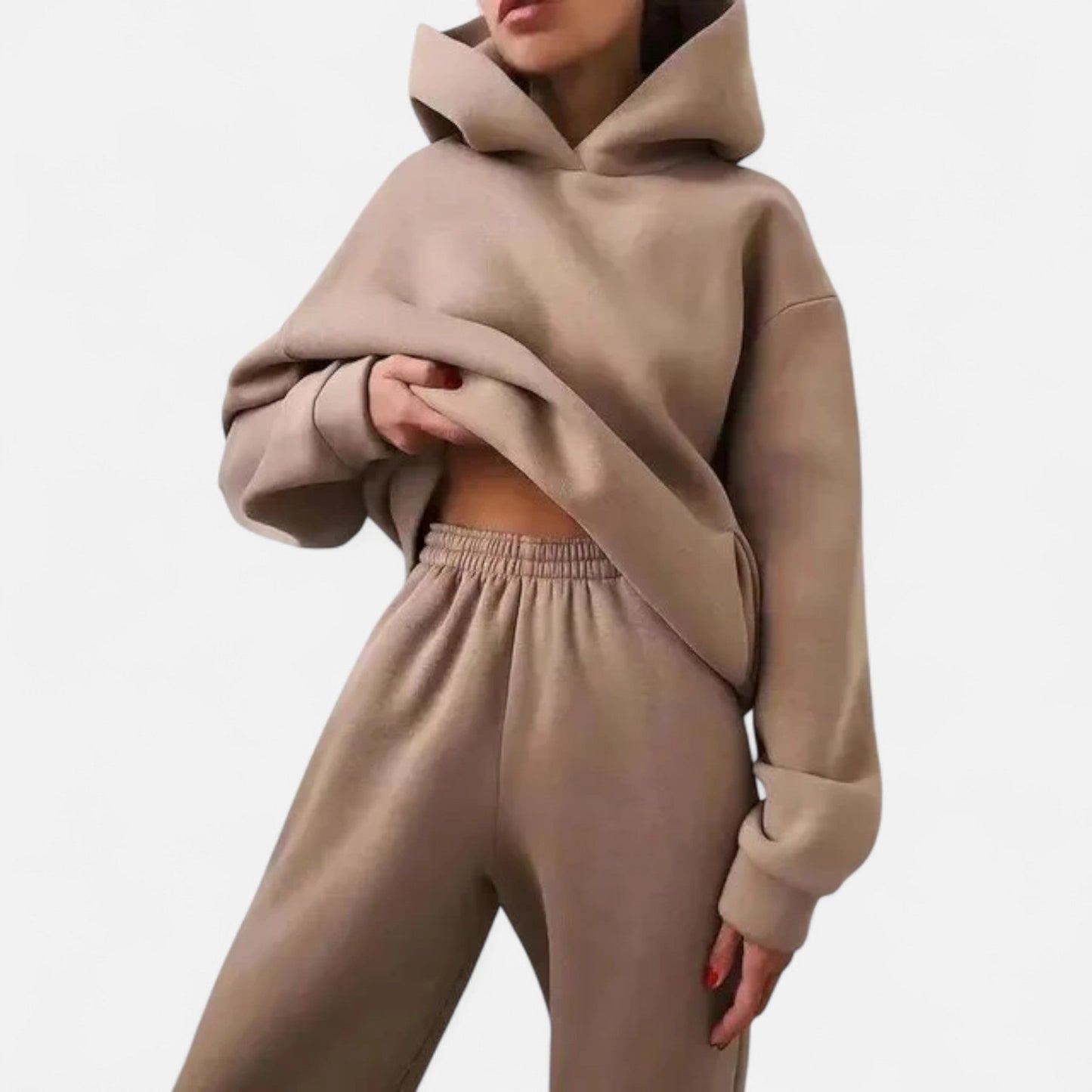 Calira | Modernes Freizeit Set mit Hoodie und Jogginghose Damen