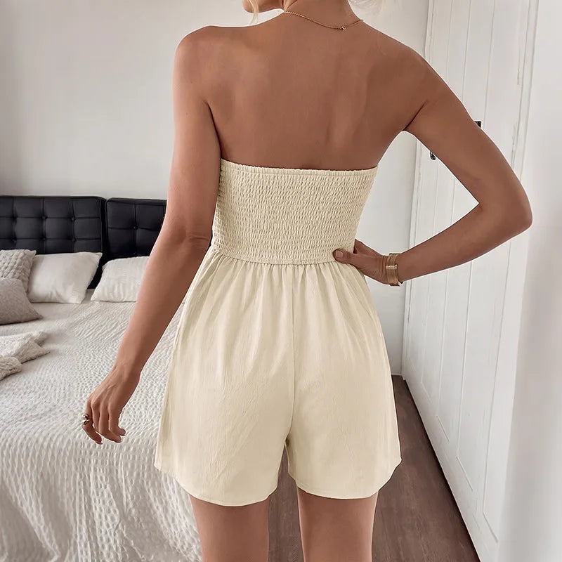 Chiara | Eleganter Bandeau Jumpsuit