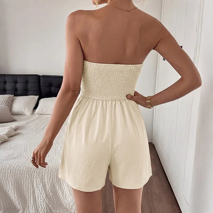 Chiara | Eleganter Bandeau Jumpsuit