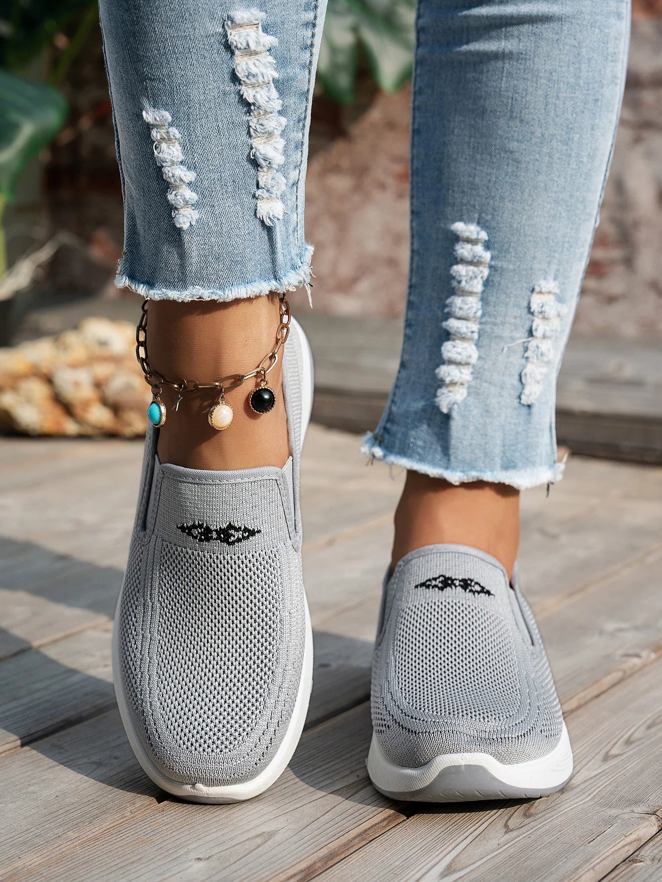 Comforta | Bequeme Slip-On Sneaker mit stoßdämpfender Sohle
