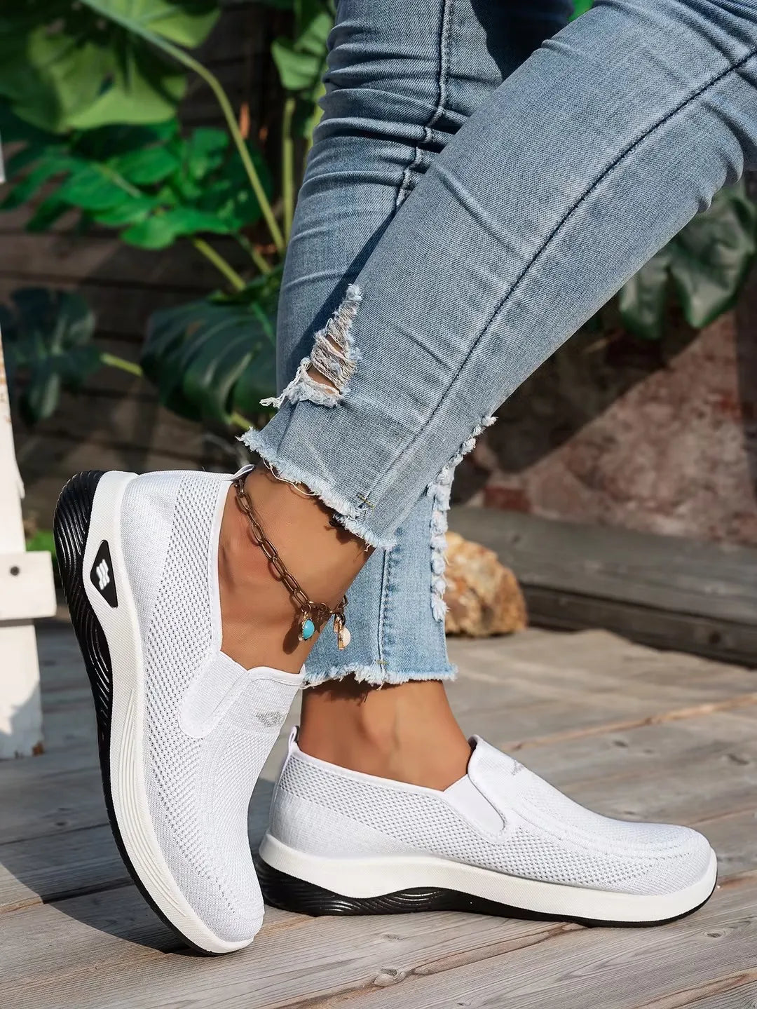 Comforta | Bequeme Slip-On Sneaker mit stoßdämpfender Sohle