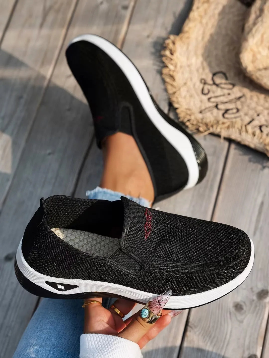 Comforta | Bequeme Slip-On Sneaker mit stoßdämpfender Sohle