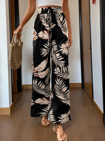 Corinne | Bohemian Damen Sommerhose mit weitem Bein